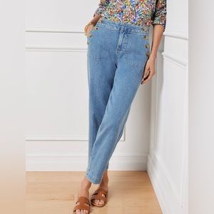 Talbots High Waist Sailor Jeans SZ 10